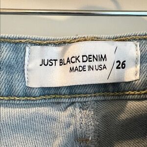 Just Black Denim Women's Sky Blue Jeans cropped flare